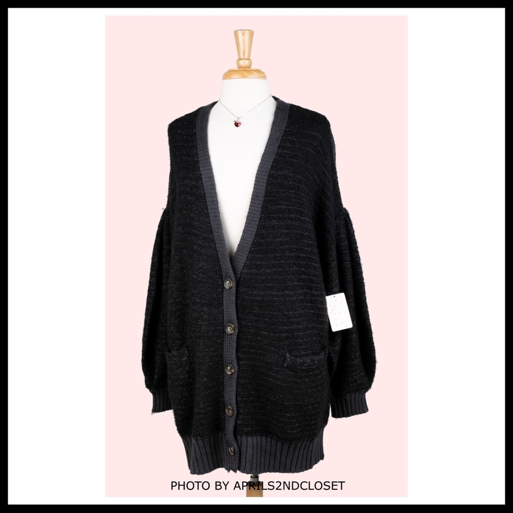 ❗️6-HOUR SALE❗️FREE PEOPLE BOHO LUXE CARDIGAN A2C - Picture 13 of 16